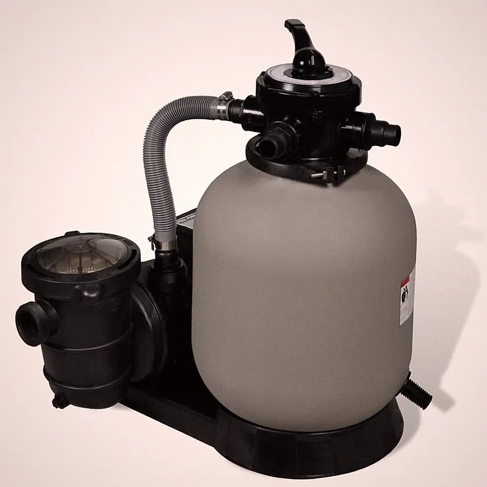 1/2x Sandfilterpumpe 600W 17000L/h Sandfilteranlage Filteranlage Poolfilter De