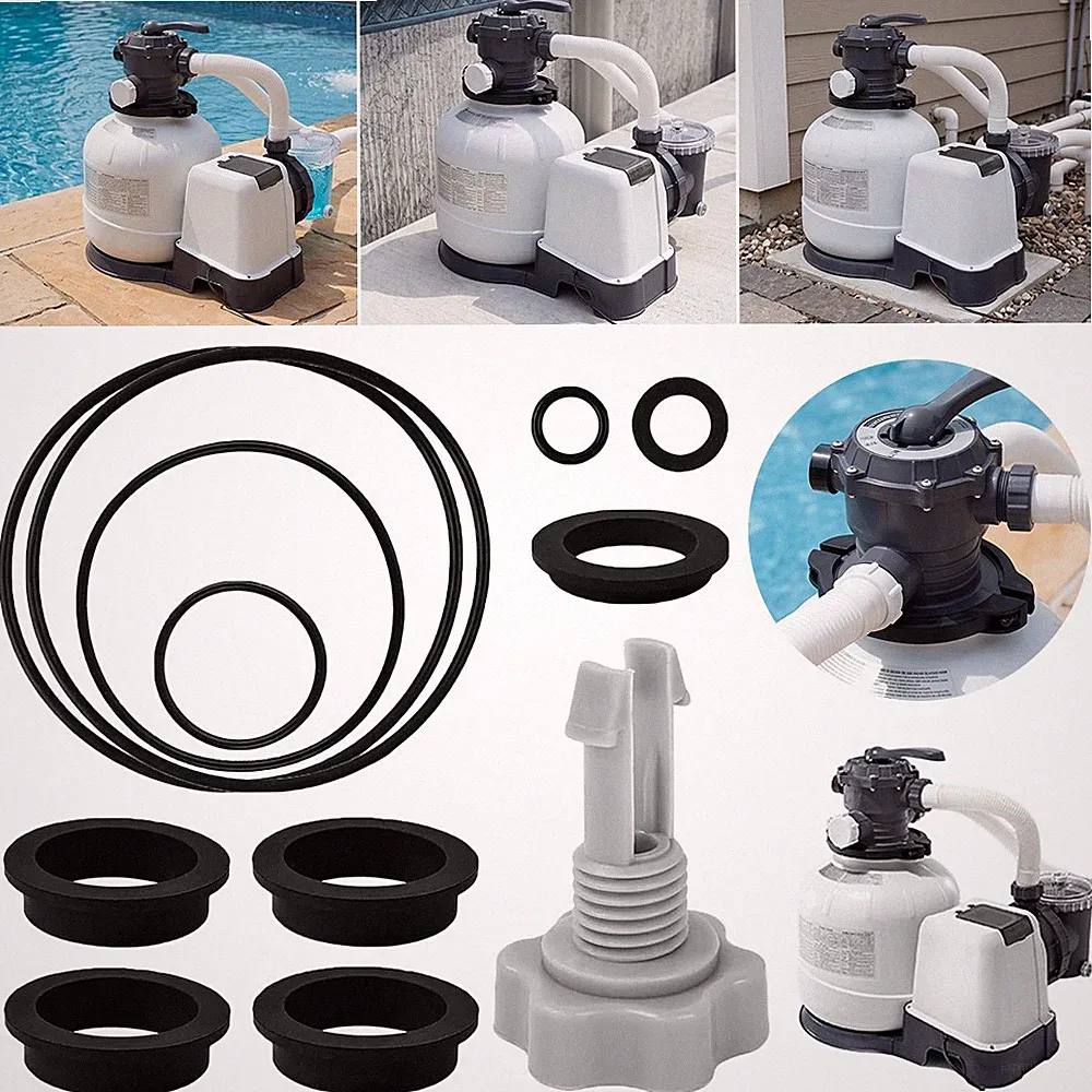 12 Stück Sandfilterpumpe Ersatzteile Für Intex Pool Dichtungen Sandfilterpumpen