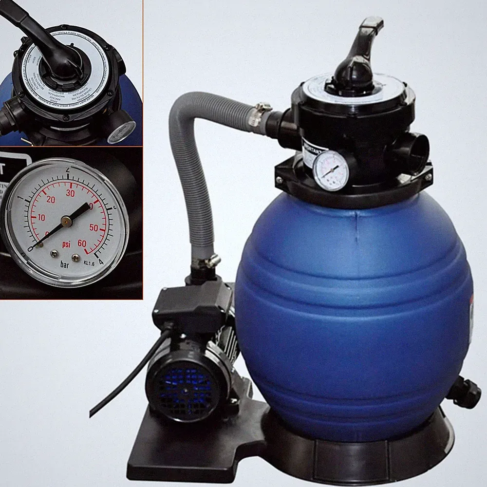 400W Sandfilteranlage Filterkessel Sandfilter für Pool pumpe Schwimmbadpumpe Hot