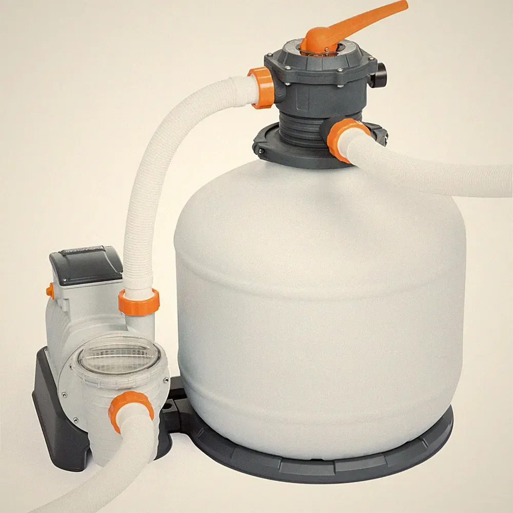 Bestway Sandfilteranlage 11.355 l/h Flowclear Sandfilter Sandfilterpumpe