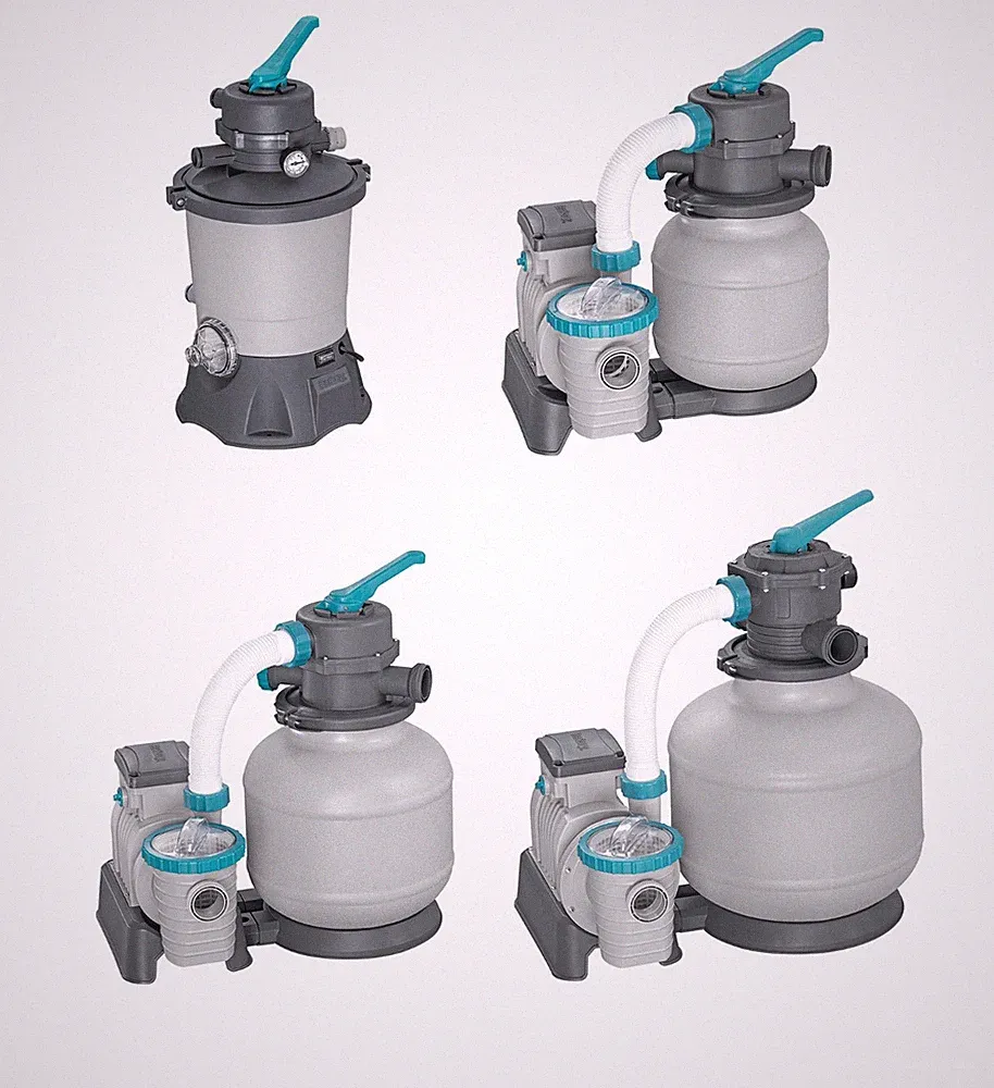 BESTWAY Sandfilterpumpe Schwimmbadpumpe Poolreinigung Pumpe