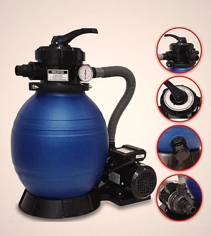 DMS® Sandfilteranlage Filterkessel Sandfilter für Pool