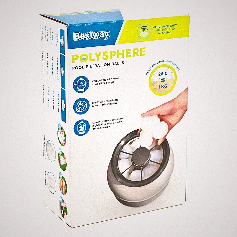 Filterbälle 500 g für Pool Filteranlagen Poolfilter Sandfilter Poolpumpe