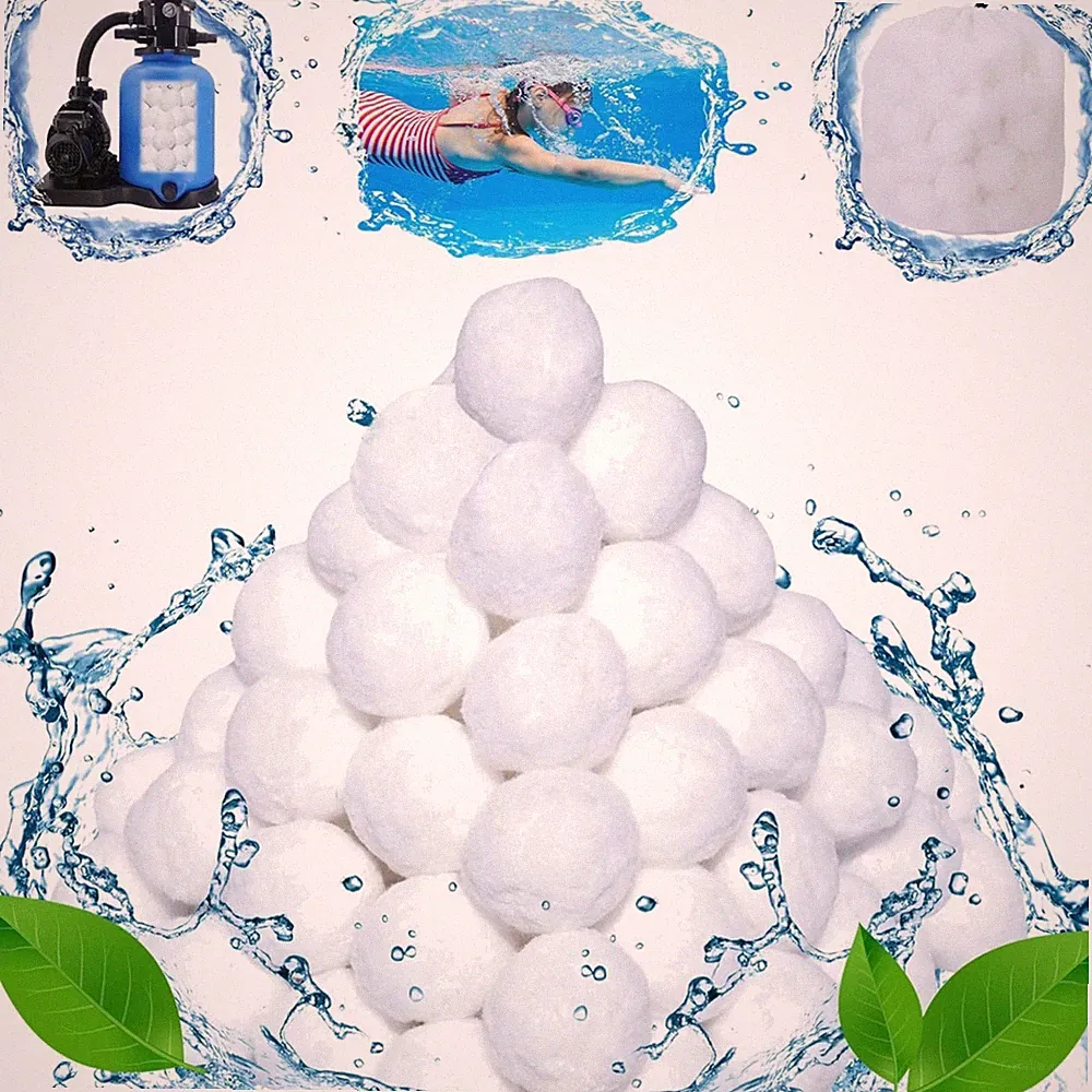 Filterbälle Pool 700g Ersatz für Sandfilteranlage Schwimmbad Aquarien Filters...