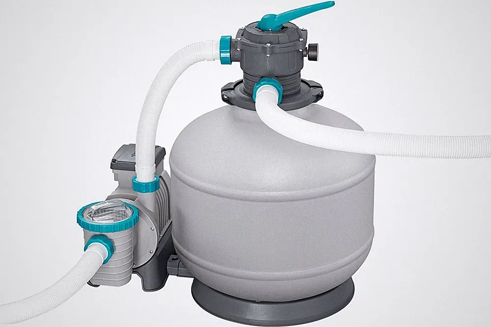 GEBRAUCHT Bestway Sandfilterpumpe Sandfilteranlage 11.355 l/h, 500 W