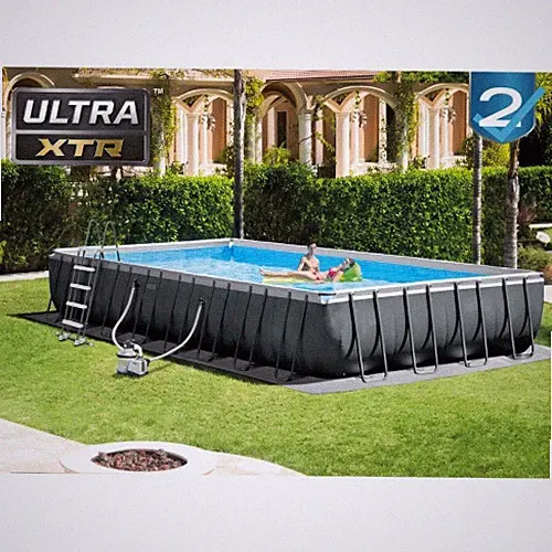 Intex 26374 Ultra Frame Pool XTR cm 975x488x132 mit Filterpumpe und Leiter
