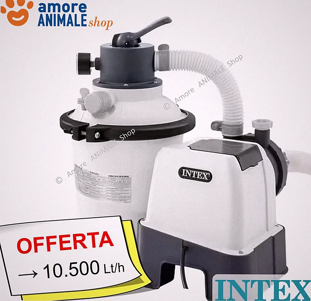 Intex Sandpumpe Krystal Clear → 4.500 Lt/h Für Aufstellpools / 26644
