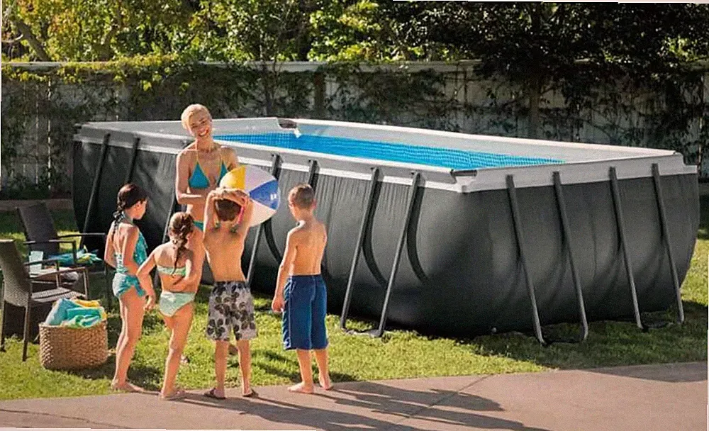 Intex Ultra XTR 26356GN 549x274x132 cm Sandfilterpumpe Abdeckung Leiter uvm.