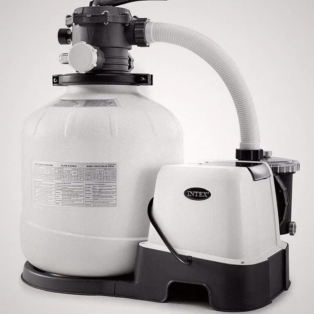 Krystal Clear Pool Sandfilter Pumpe und Salwassersystem CG-26680 Poolgröße bis