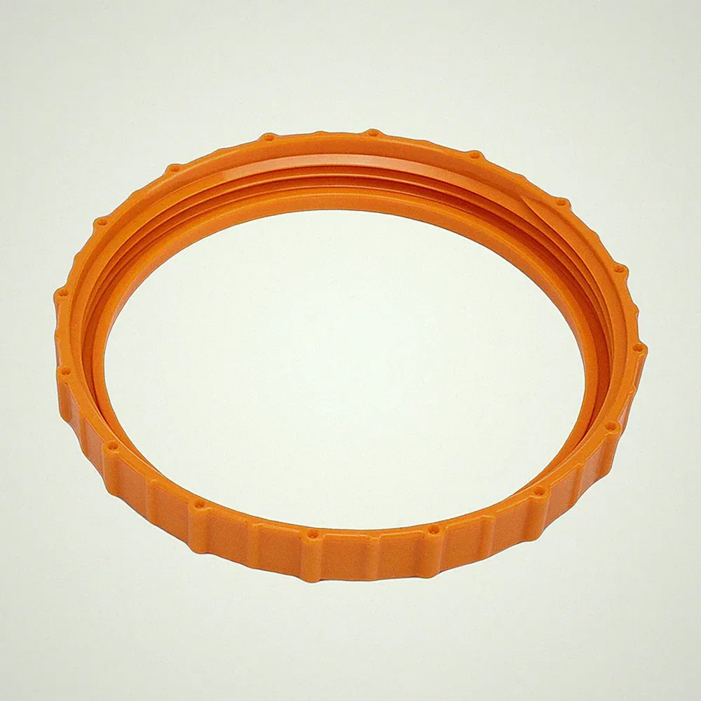 P07018 Orange Nut With P07019 Clear Lid Plastic Pool Sand Filter Pump Replac SET