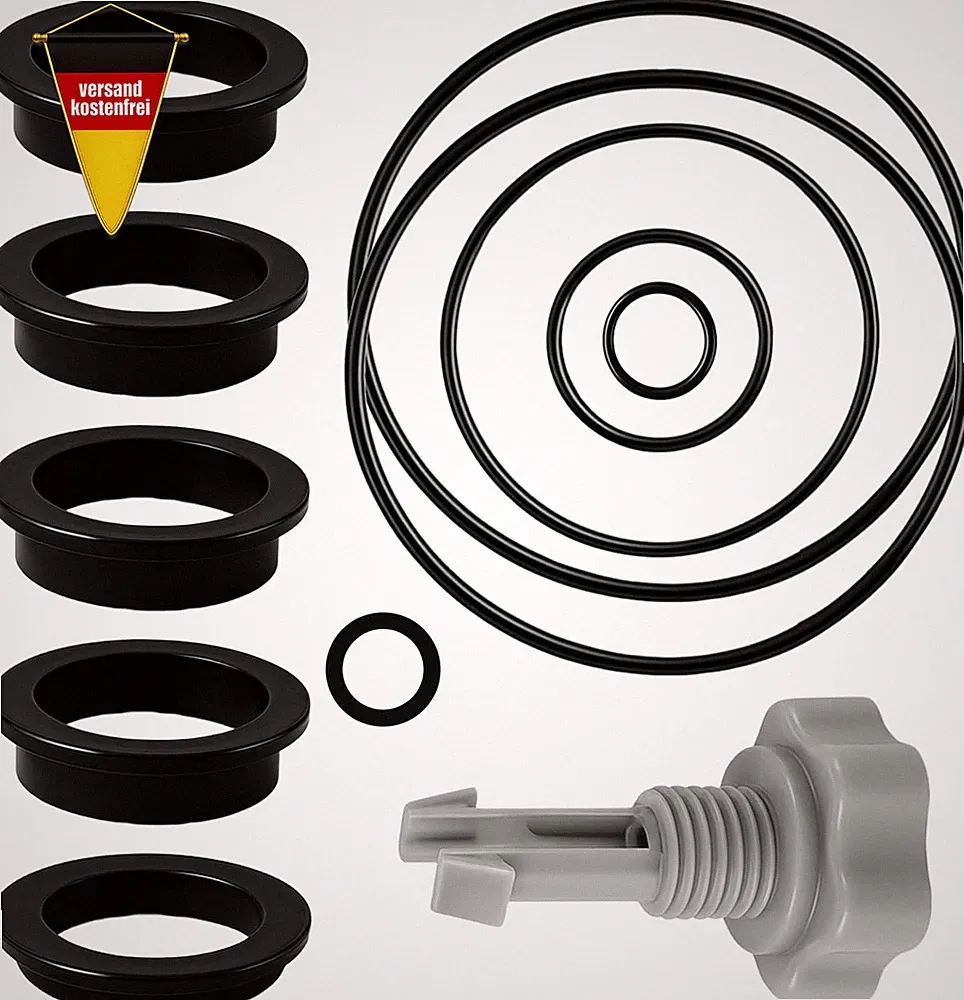 Poolfilter Ersatzteile Set 12-teilig für Sandfilteranlage und Pumpe