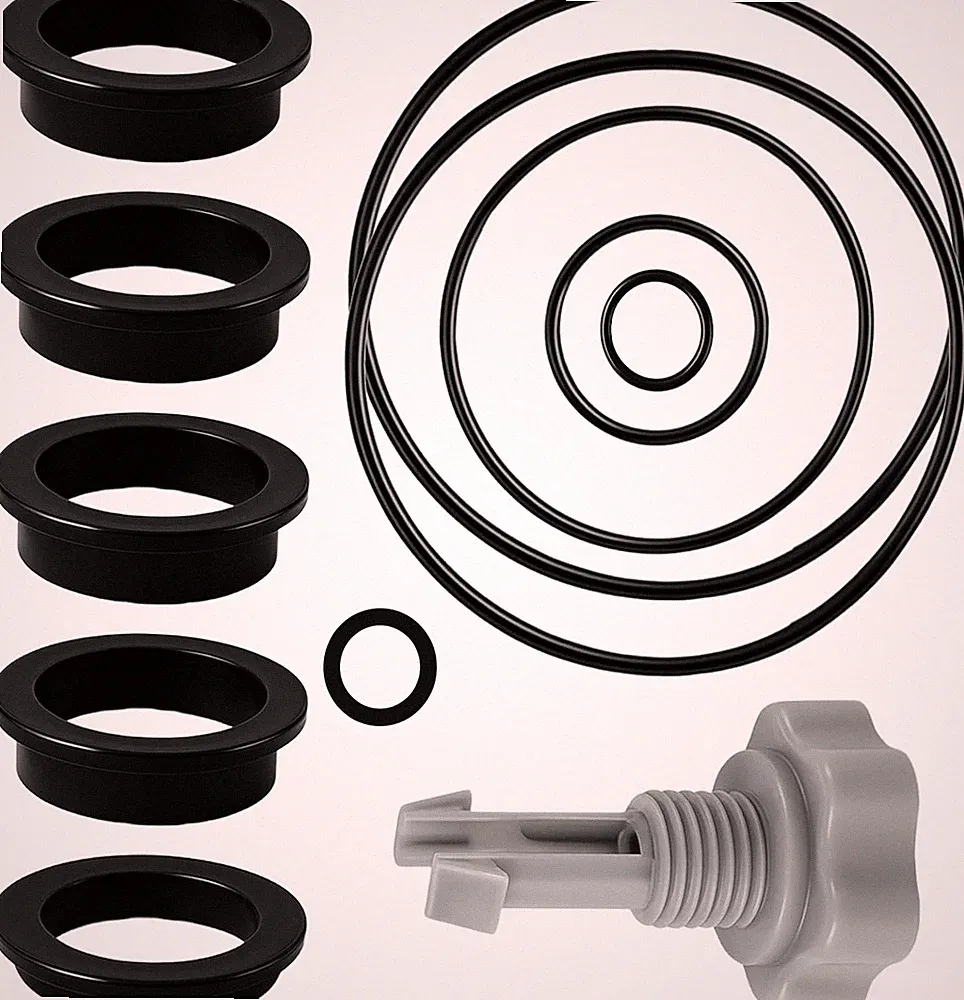 Poolfilter Ersatzteile Set für Sandfilteranlage und Pumpe - 12 Teile, O-Ring, Lu