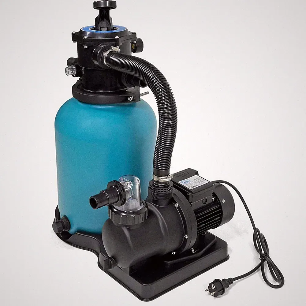 Poolfilter inkl. Filterpumpe 6,0m³/h | Filteranlage für Schwimmbecken bis 25m³