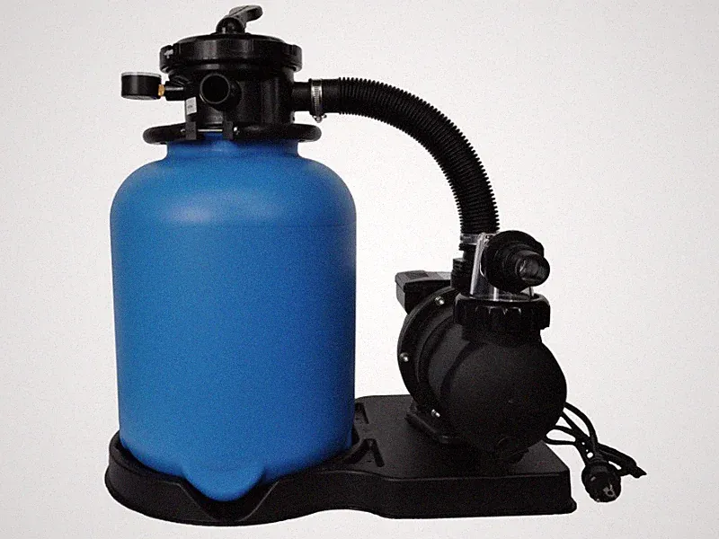Poolfilter Sandfilteranlage ECO Filter Ø 400mm SPS-100-1 Pumpe 8m³/h bis 45 m³
