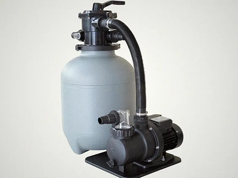 Poolfilter Sandfilteranlage OKU Trinidad Ø 300 mm mit SPS 50-1 230 Volt Pumpe