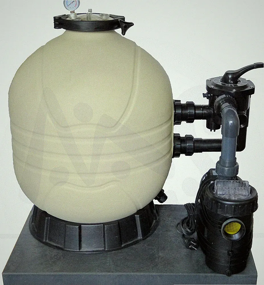Sandfilter Anlage 425 Pool bis 35m³ Filteranlage Poolfilter Poolpumpe AquaPlus 6