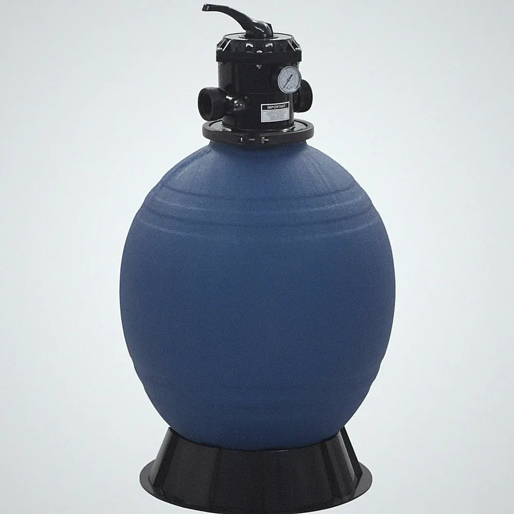 Sandfilter mit 6 Wege Ventil Sandfilteranlage Poolfilter Pool Pumpe Filterkessel