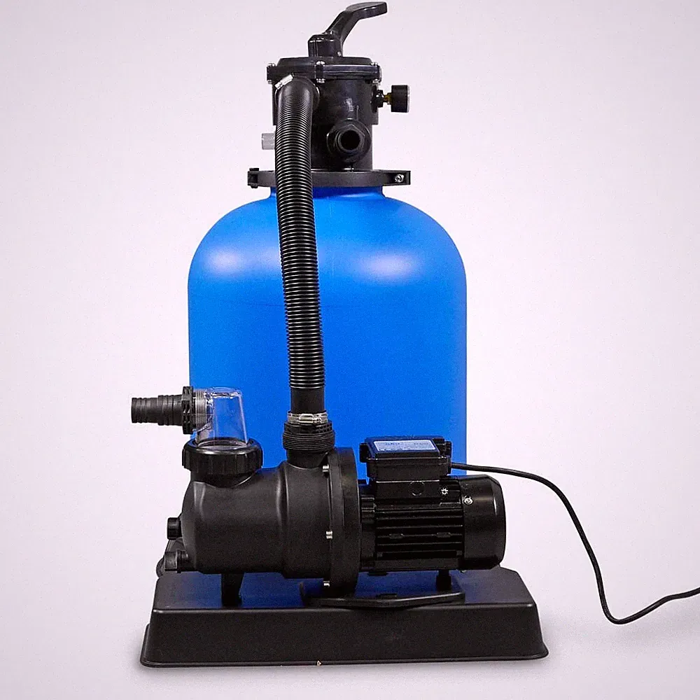 Sandfilteranlage 6,0m³/h ECO Ø 300 mit SPS-75-1 Pumpe für Pools bis 30m³ Filter