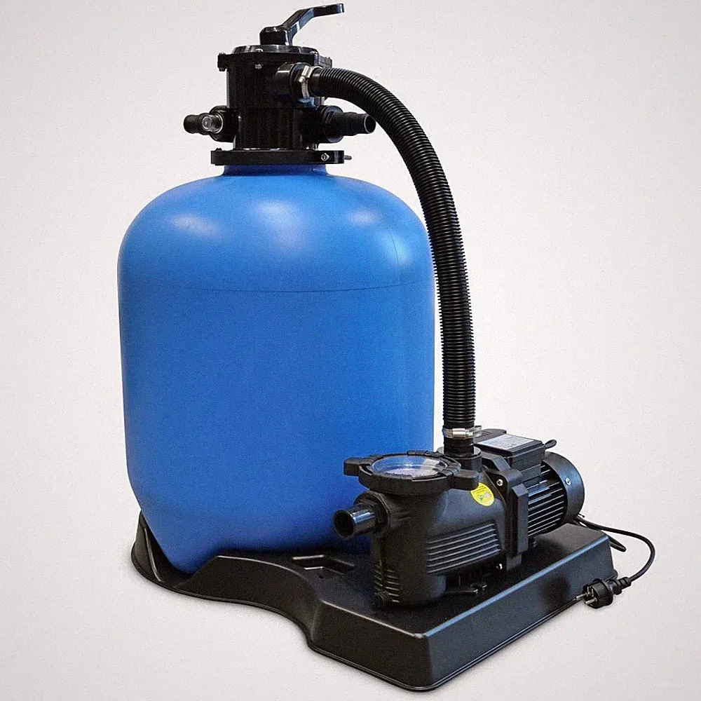 Sandfilteranlage ECO Ø 500 SPS 585 Pumpe 10m³/h Pool Filter für Pools bis 45m³