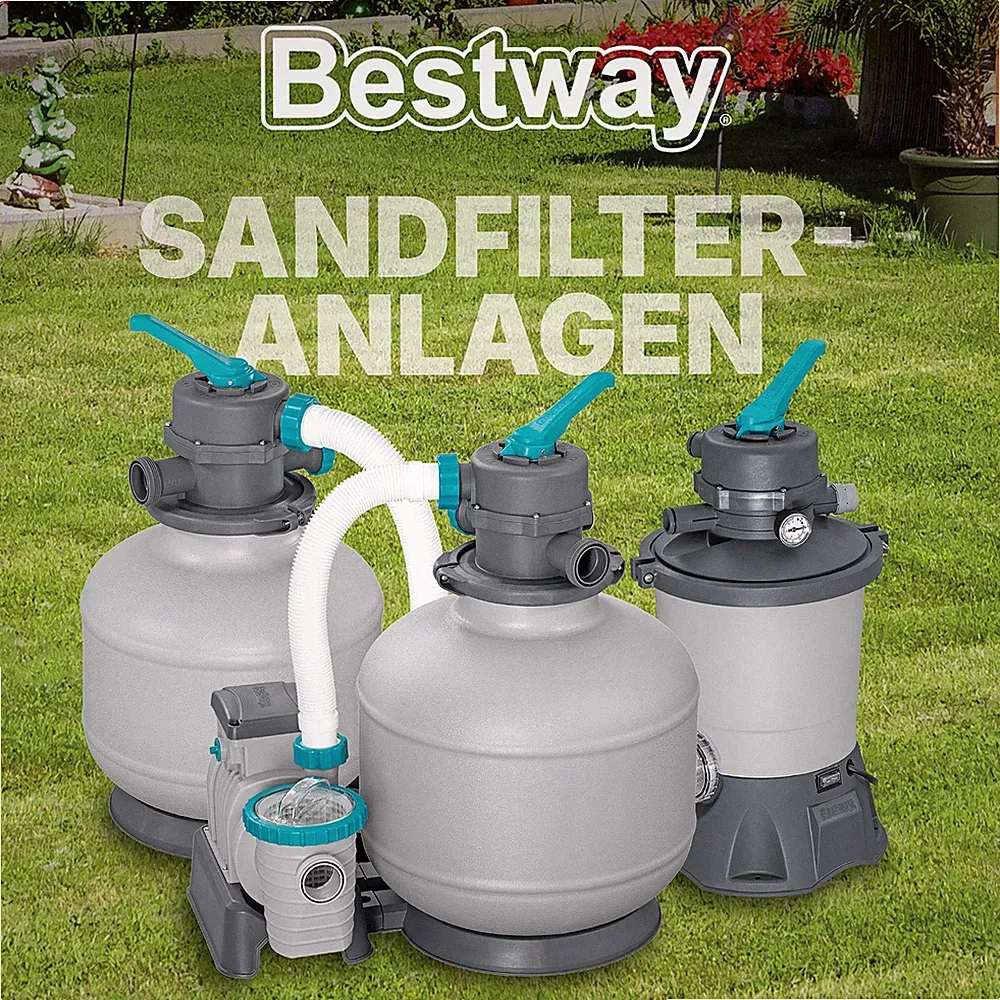 Sandfilteranlage Poolfilter Filteranlage Filterpumpe Pumpe