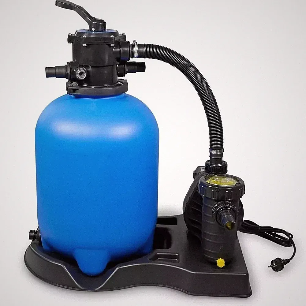 Sandfilteranlage Poolfilter OKU Bali Ø 400 mm mit Poolpumpe Aqua Plus 6 230 Volt