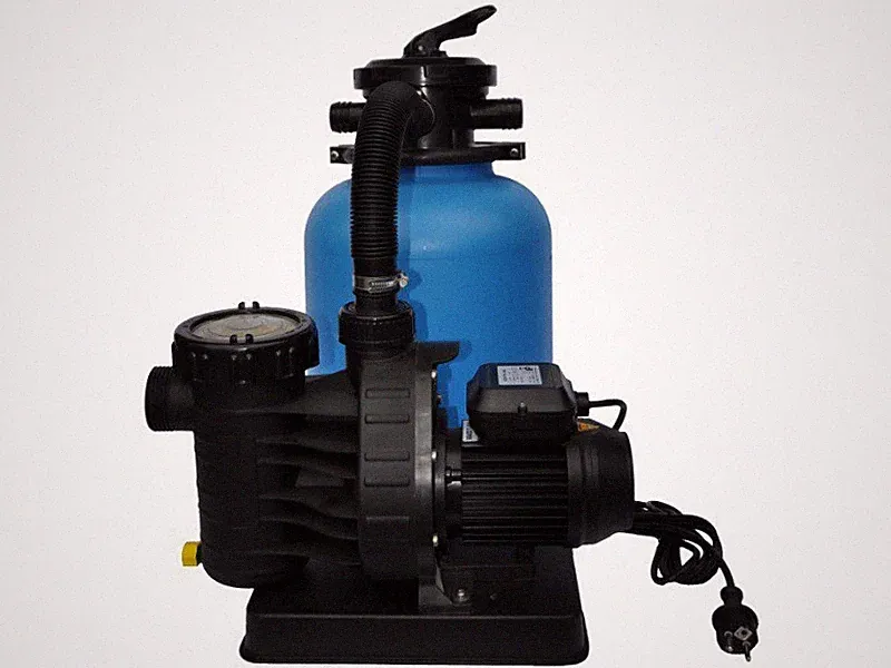 Sandfilteranlage Poolfilter OKU Bali Ø 500 mm Aqua Plus 11 230V Pumpe Sandfilter