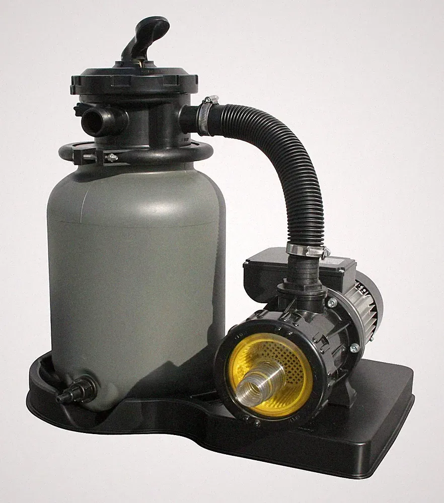 Sandfilteranlage SF 128 - 4 m³/h Umwälzleistung - Pooltechnik von Summer Fun