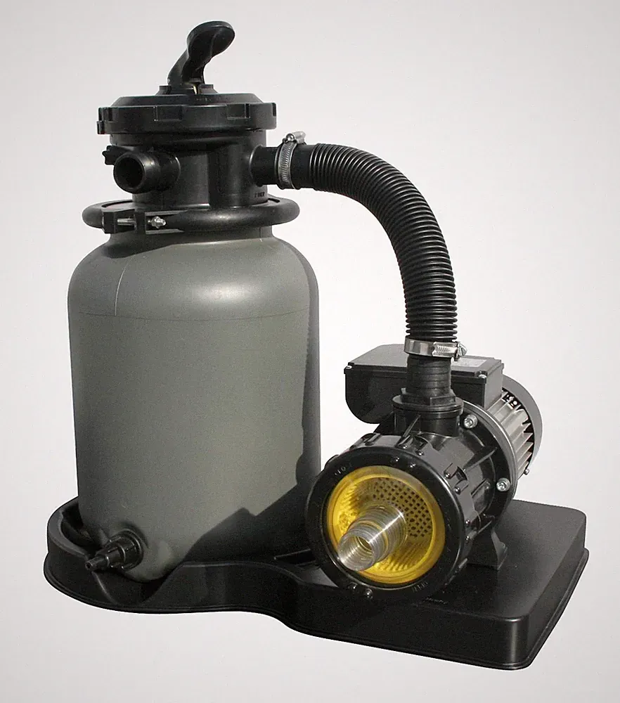 Sandfilteranlage SF 128 - 4 m³/h Umwälzleistung - Pooltechnik von Summer Fun