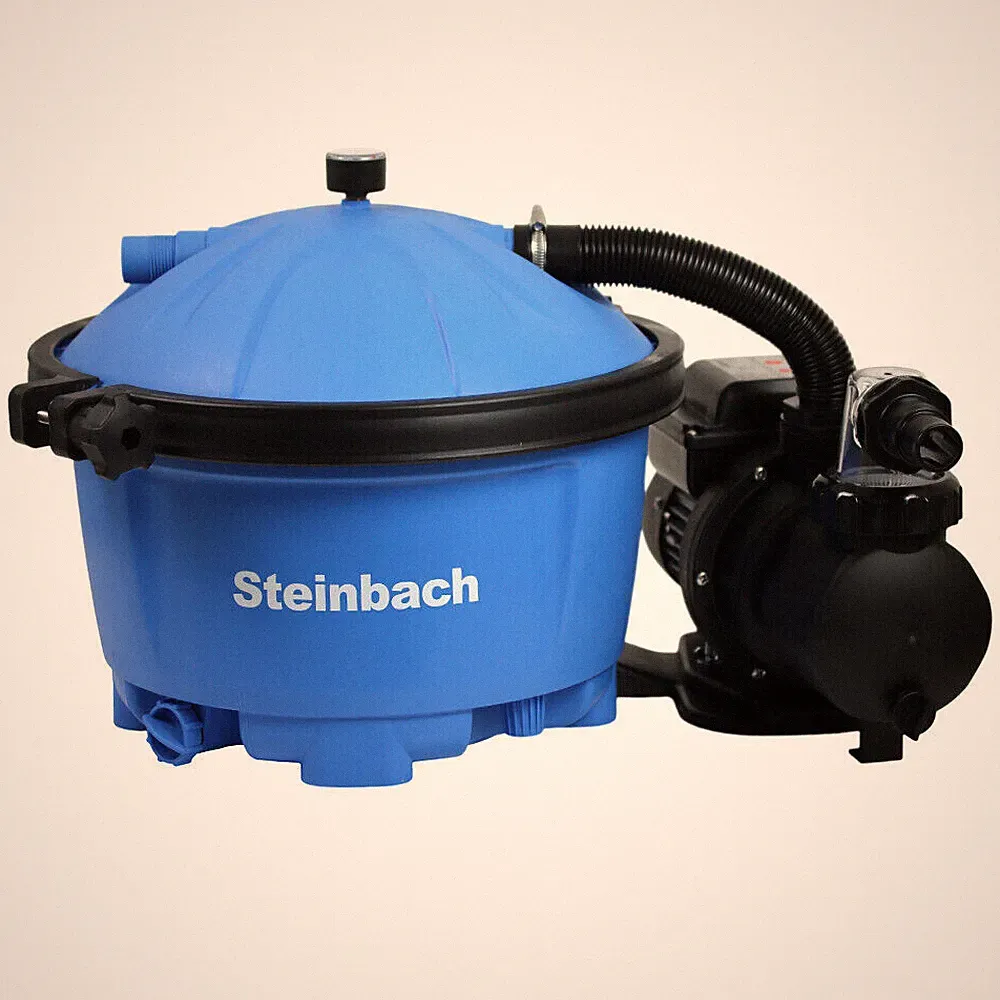 Sandfilteranlage Steinbach Active 50 Poolpumpe Filteranlage 7,5m³ + Filter Balls