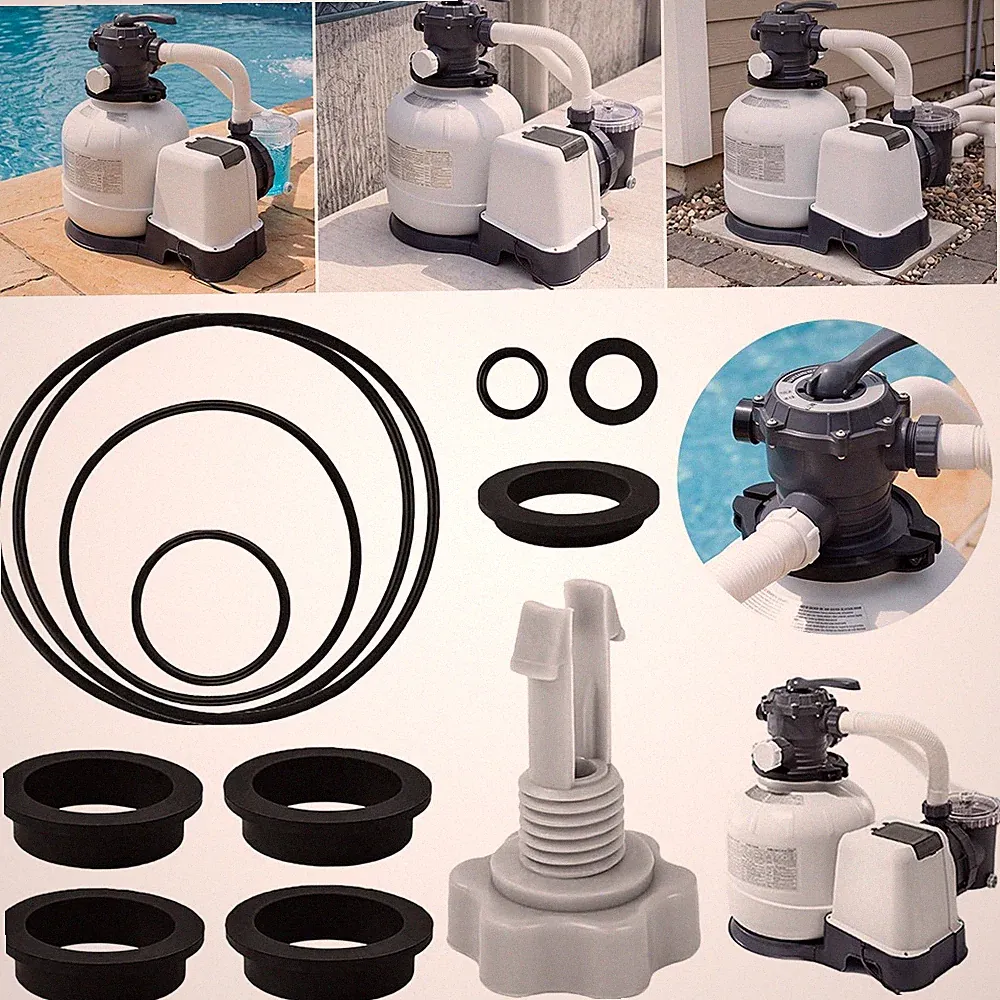Sandfilterpumpe Sandfilterpumpen Poolpumpe Mit Entlüftungsventil Set Dichtungen