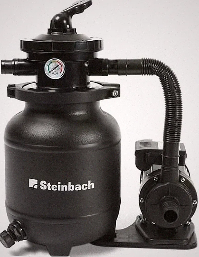 Steinbach Filteranlage Classic 250N – 040385 – Pumpe Für Pools Mit Bis Zu 19.000