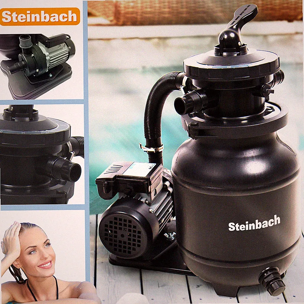 steinbach poolpumpe mit sandfilter