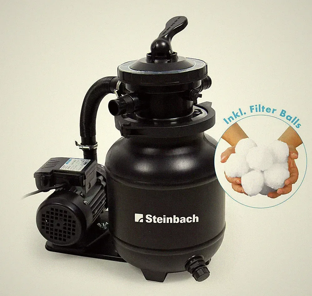 Steinbach Sandfilteranlage Speed Clean Classic 250N 4,5m³ mit Filterballs Filter