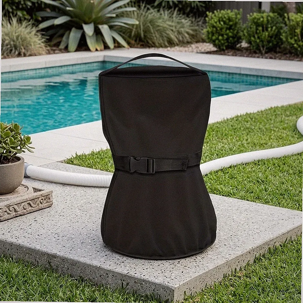 Wasserpumpenabdeckung für Sandfilter - Oxford Tuch Außenpool Zubehör